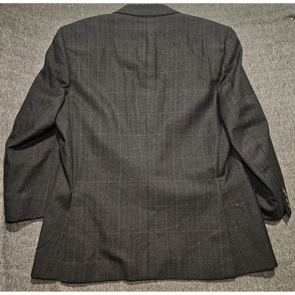 Kuppenheimer Men's 2 Button Blazer Sport Coat 44R Missing Button See Pics - Picture 5 of 16